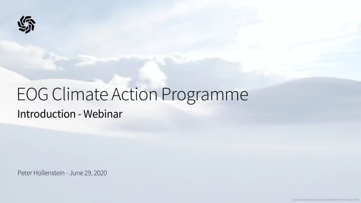 eog climate action programme