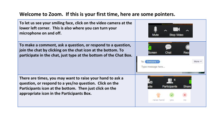 welcome to zoom if this is your first time here are some