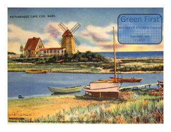 Green First  Ken Moraff, EPA New England  Falmouth, MA  12/8/11  Photo: