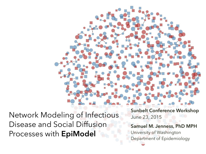 network modeling of infectious