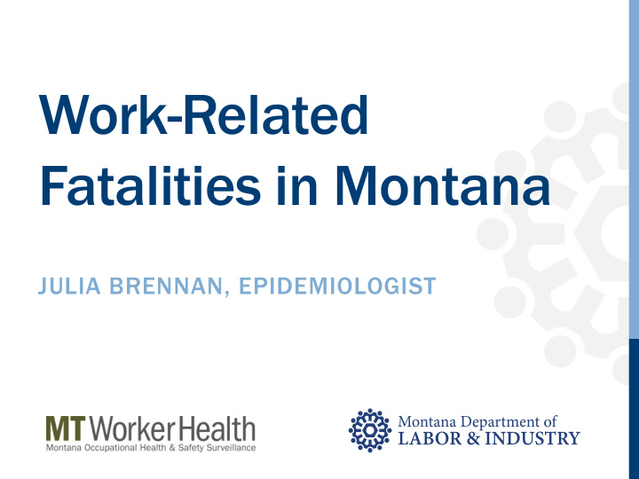 work related fatalities in montana