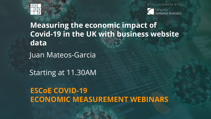 measuring the economic impact of covid 19 in the uk with