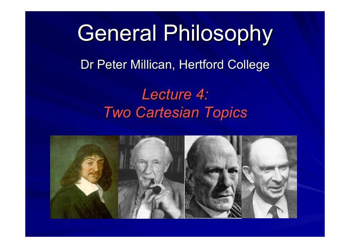 general philosophy general philosophy