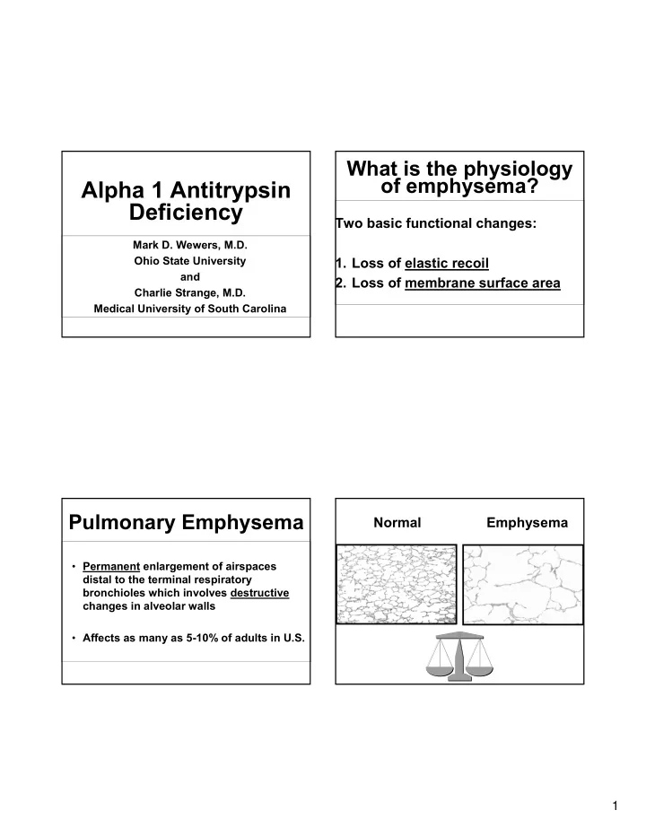 alpha 1 antitrypsin deficiency