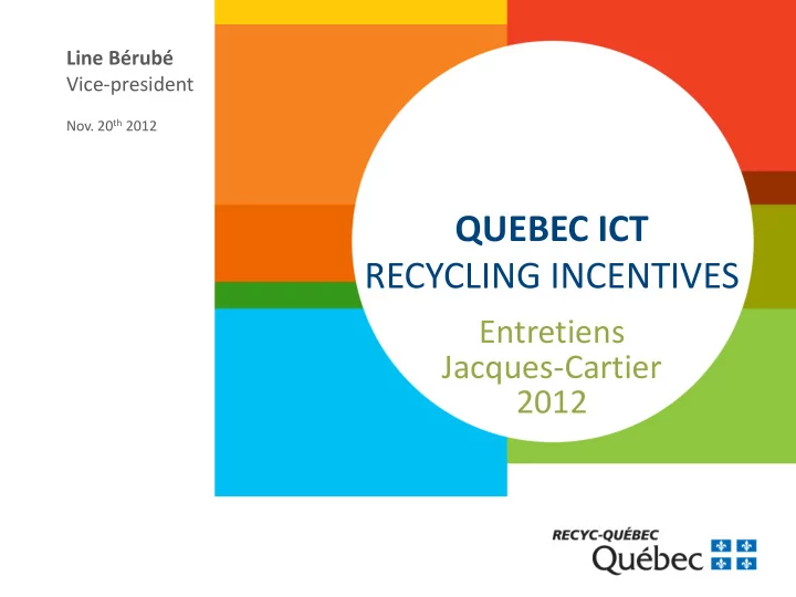 recycling incentives