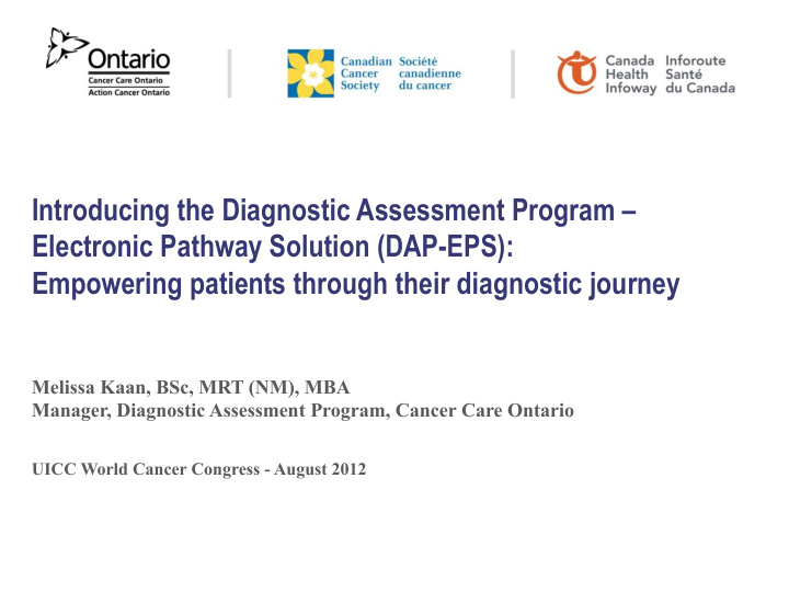 introducing the diagnostic assessment program electronic