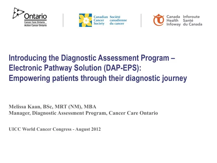 introducing the diagnostic assessment program electronic