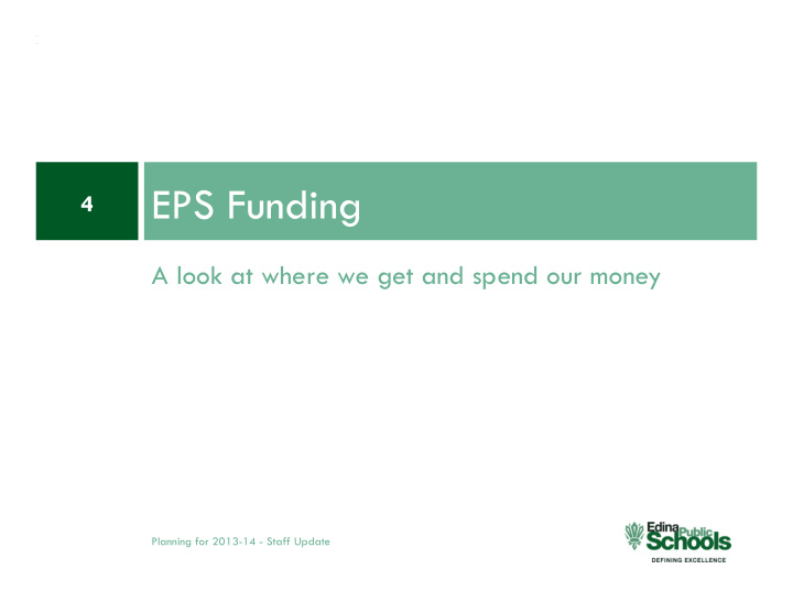eps funding