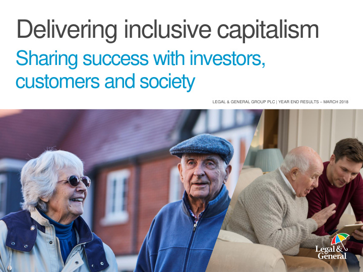 delivering inclusive capitalism