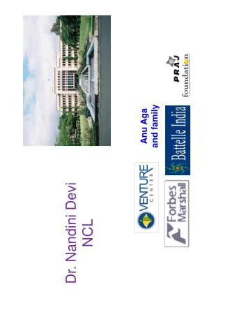 Dr. Nandini Devi  NCL  &amp; Crystal Growing  How are the molecules arranged in solids, liquids and