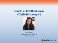 results of copd360social covid 19 survey 1
