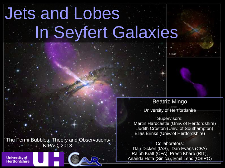 jets and lobes in seyfert galaxies