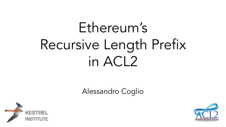 ethereum s recursive length prefix in acl2