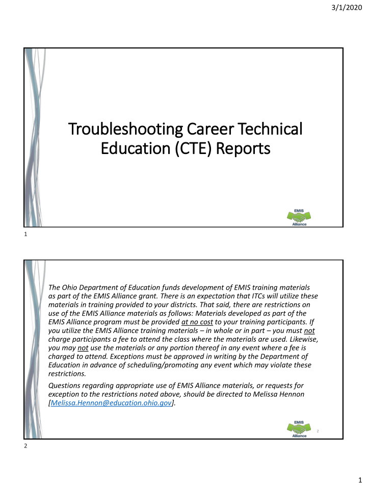 troubleshooting career technical