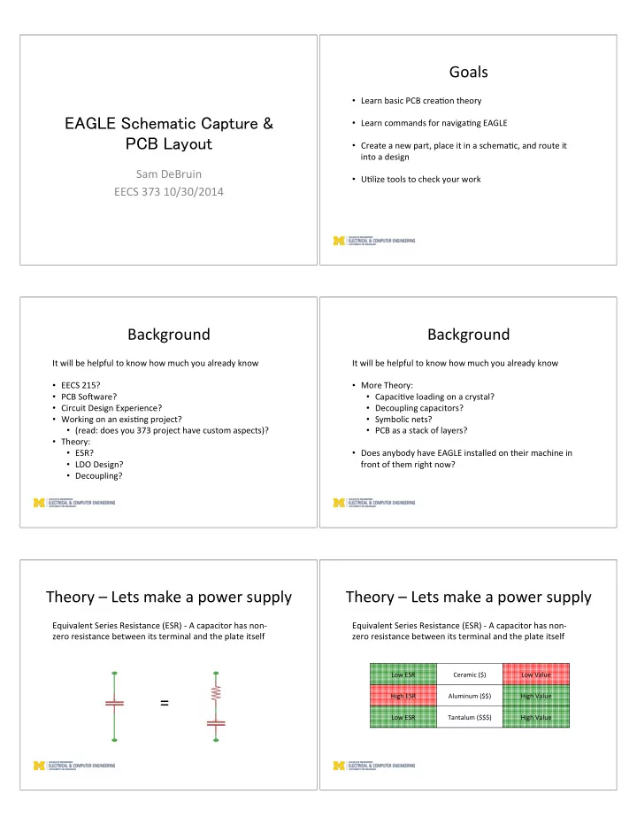 high esr aluminum high value low esr tantalum high value
