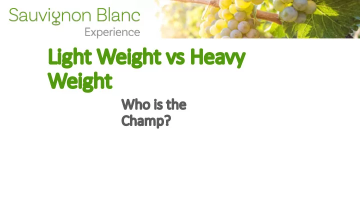 li ligh ght wei eigh ght vs hea eavy we weight