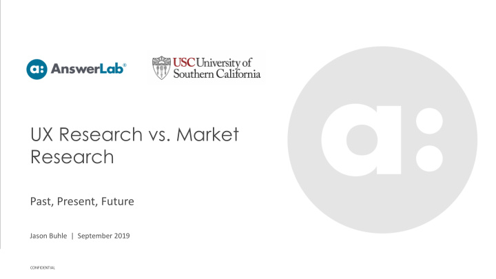 ux research vs market research