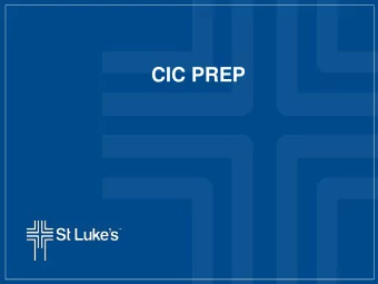 CIC PREP  1. The bacterium most likely to be transmitted from  mother to infant during labor and