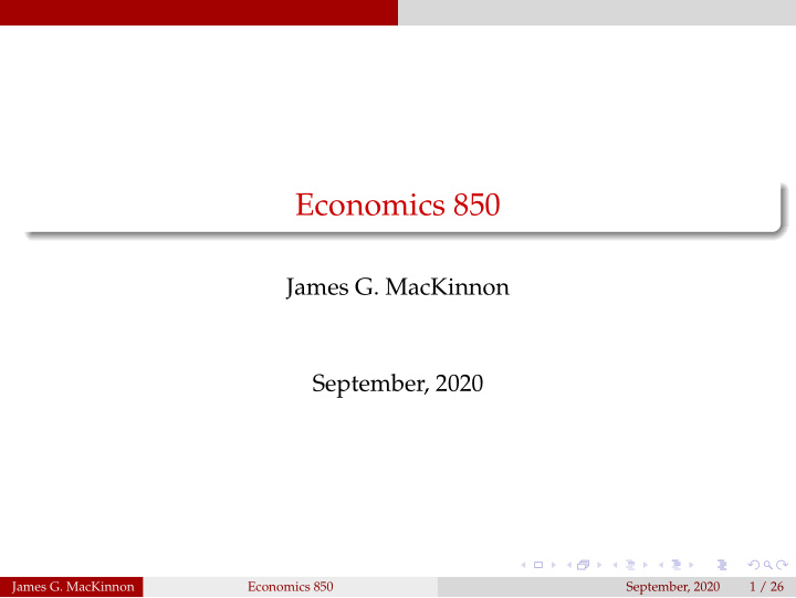economics 850