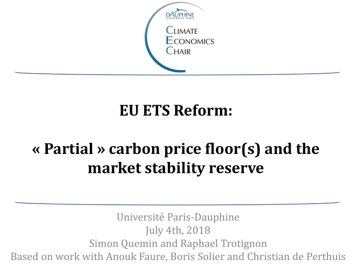 eu ets reform