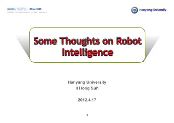 Hanyang University  Il Hong Suh  2012.4.17  1  4.5 Ga : 1.8 Ma =  1 day :  34.6 Sec Evolution of