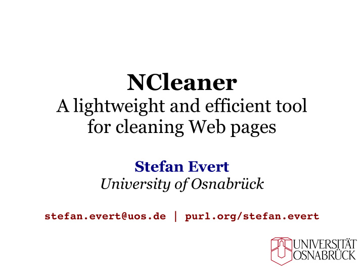 ncleaner