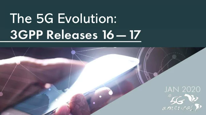 the 5g evolution
