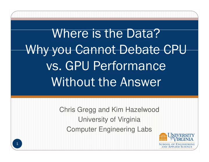 wh where is the data i th d t why you cannot debate cpu