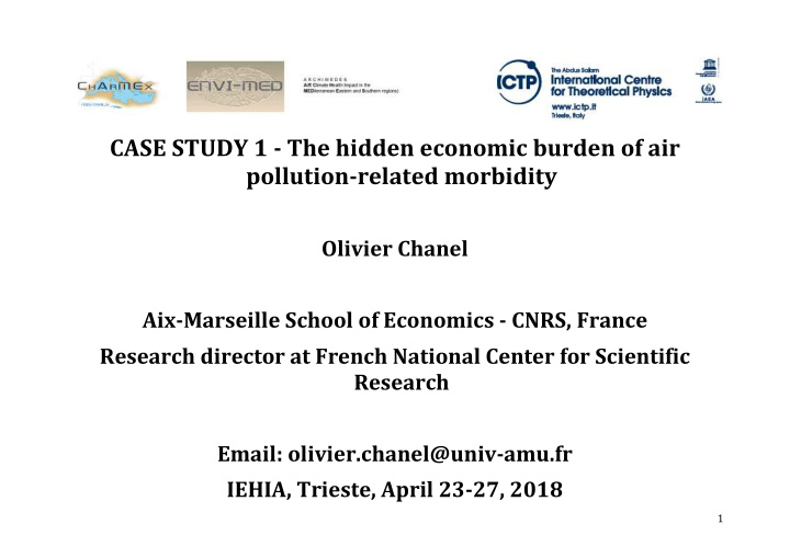 case study 1 the hidden economic burden of air pollution