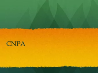 CNPA  Message to the members  Dear all, as you are aware one of the objectives of all protected
