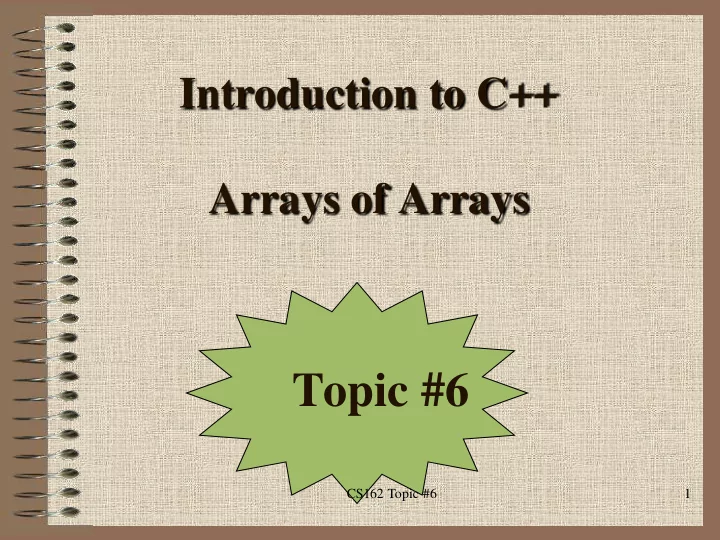 topic 6