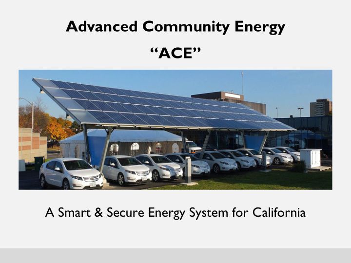 advanced community energy ace
