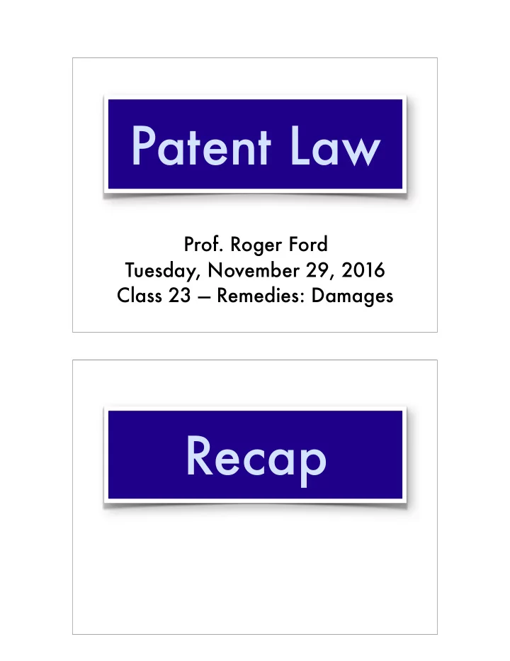 patent law