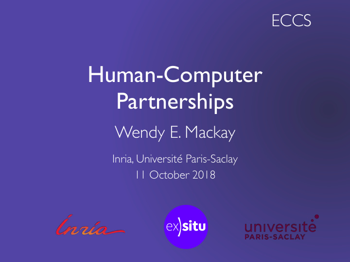 human computer partnerships