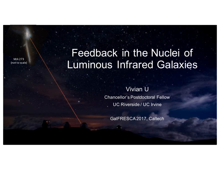 feedback in the nuclei of
