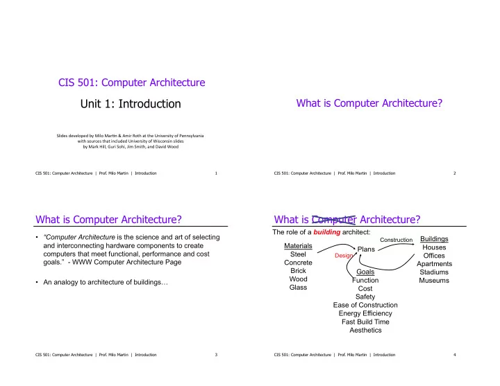 unit 1 introduction