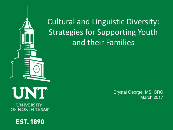 cultural and linguistic diversity strategies for