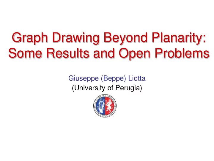 some results and open problems