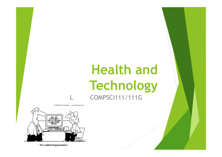 health and technology