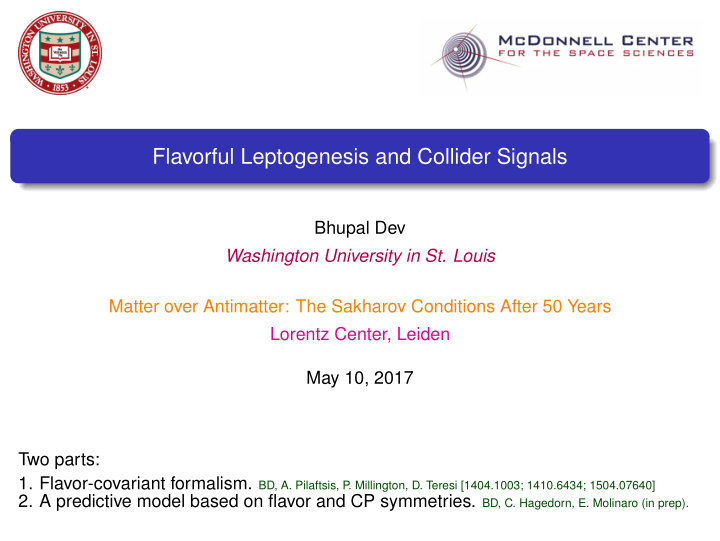 flavorful leptogenesis and collider signals