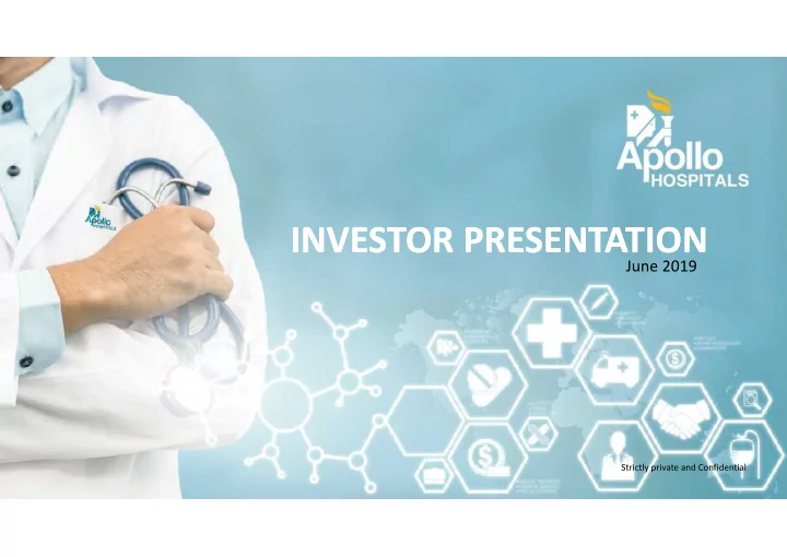 investor presentation investor presentation