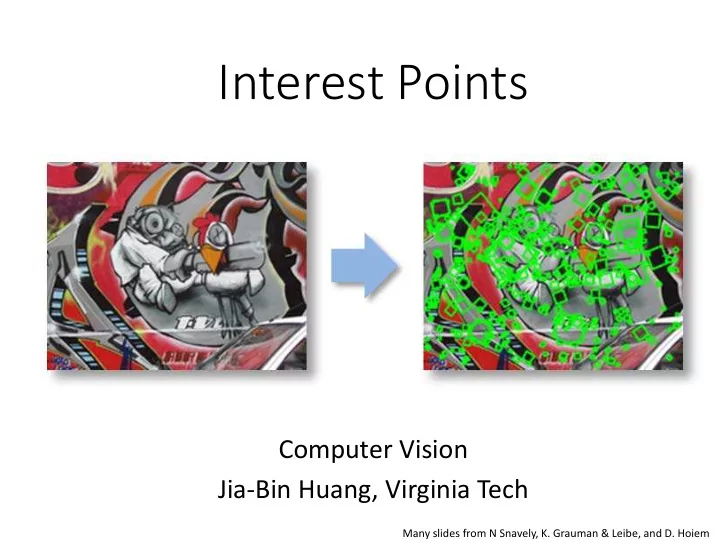 interest points