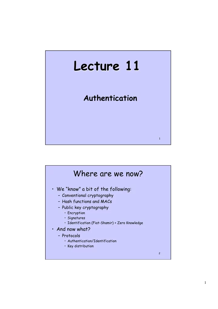 lecture 11
