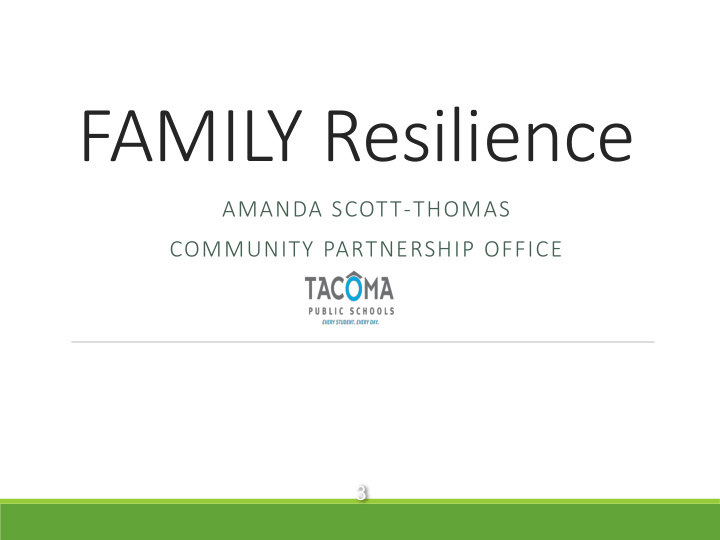 family resilience