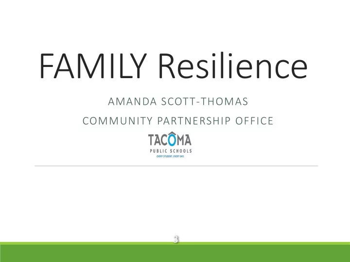 family resilience