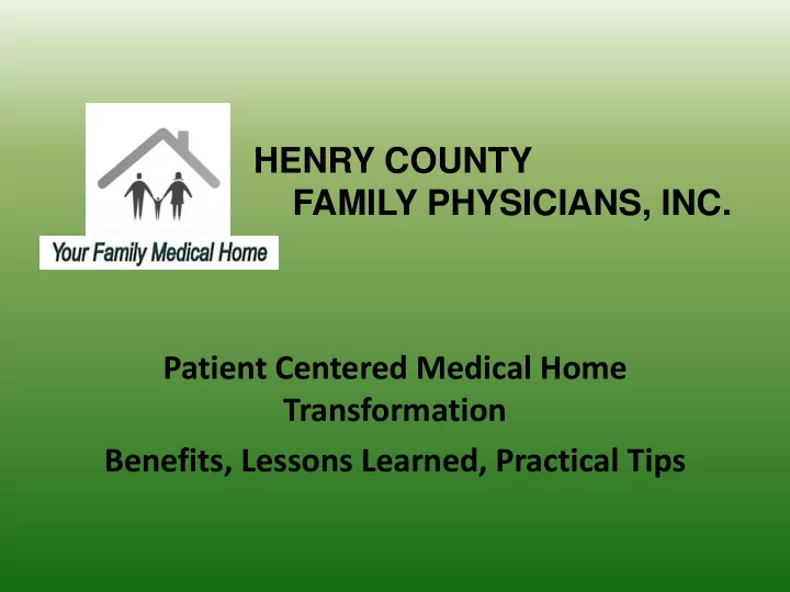 henry county