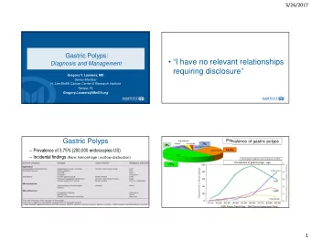 I have no relevant relationships  Diagnosis and Management  requiring disclosure  Gregory