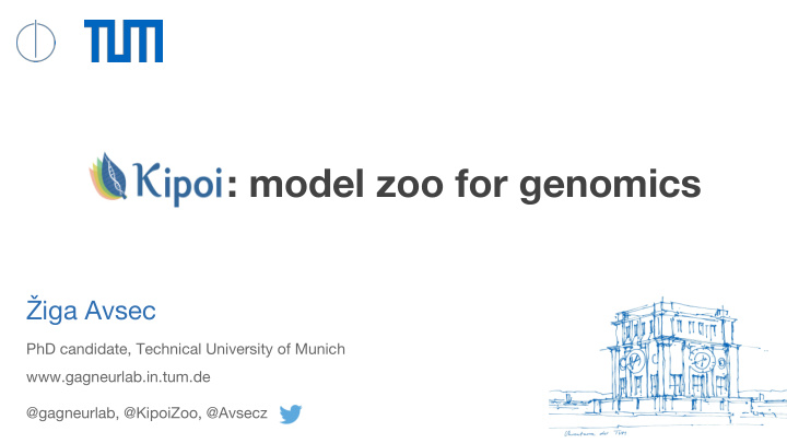 kipoi model zoo for genomics