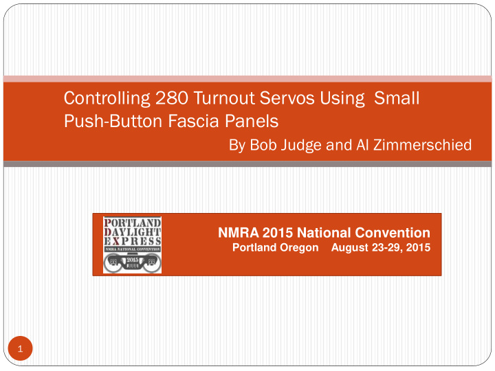 controlling 280 turnout servos using small