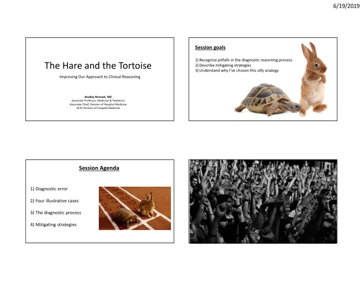 the hare and the tortoise